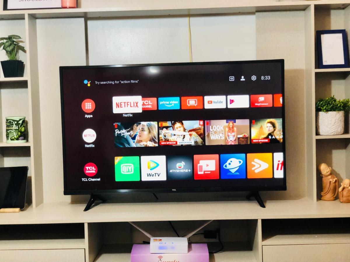 Air Residence 1Br With Balcony Free Netflix And Disney Plus Manila Exteriör bild
